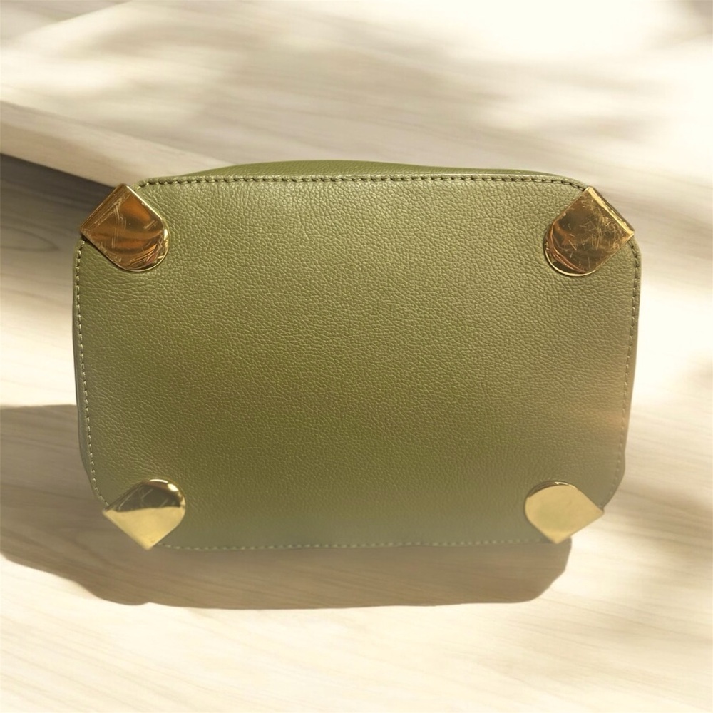 Vince Camuto Janet Drawstring Bucket Bag In Green - image 5